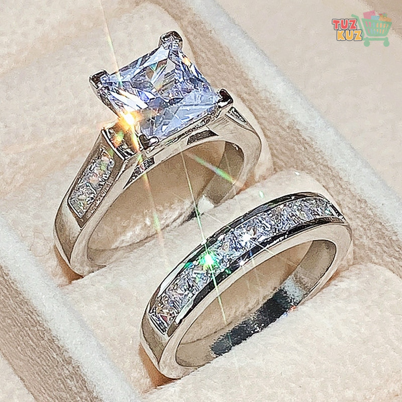 CAOSHI Fashion Wedding Ring Set for Women