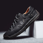New Men Leather Casual Shoes