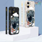 Cute Astronaut Silicone Case For Xiaomi Redmi Note