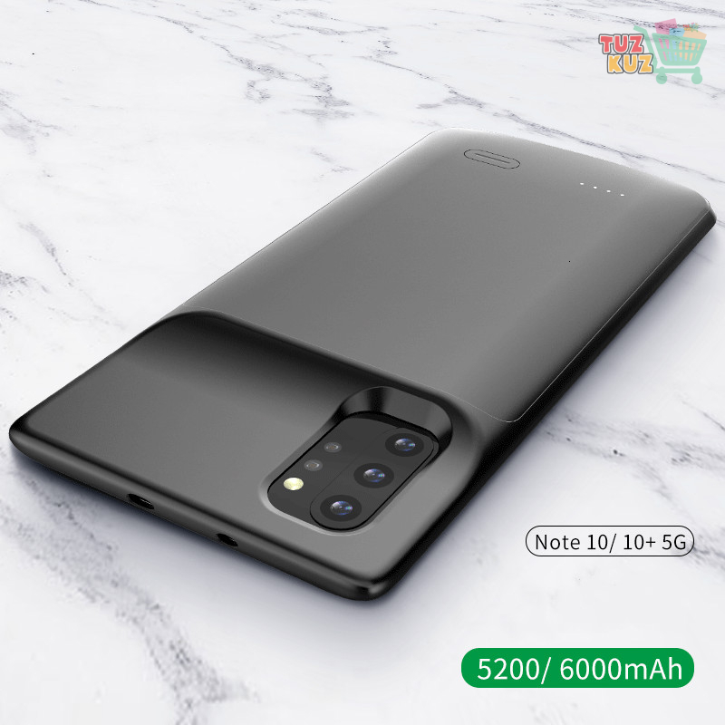 Get 30% off on Battery Charger Case 6000mAh for Samsung Galaxy Note 10, 10 Plus: Ultra-Thin and Portable Power Bank Charger Covers