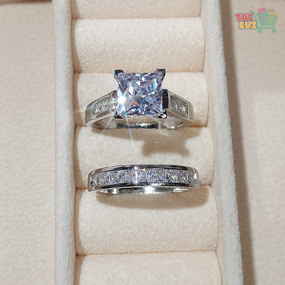 CAOSHI Fashion Wedding Ring Set for Women