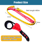 Belt Wrench & Strap Opener Tools - Efficient Cartridge Disassembly