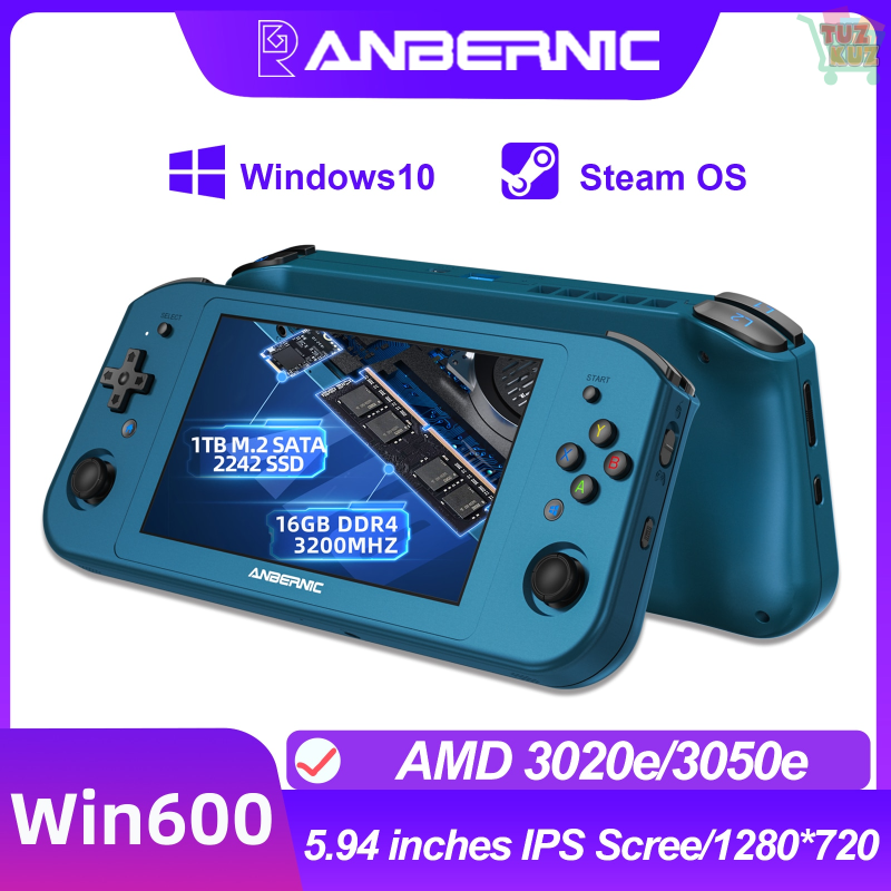 ANBERNIC Win600 PC Games Handheld AMD 3020e/3050e