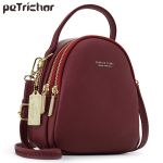 Leather Mini Backpack Purse for Women