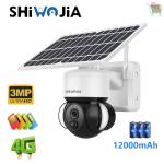 SHIWOJIA Solar Camera Solar Power
