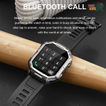 Pedometer Sports Fitness Tracker Bluetooth Call Waterproof SmartWatch