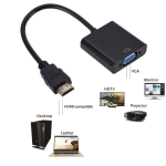 HDMI To VGA Cable Converter With Audio Power Supply