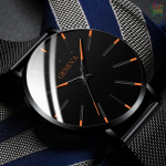 2022 Minimalist Men's Fashion Ultra Thin Watches