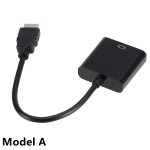 HDMI To VGA Cable Converter With Audio Power Supply