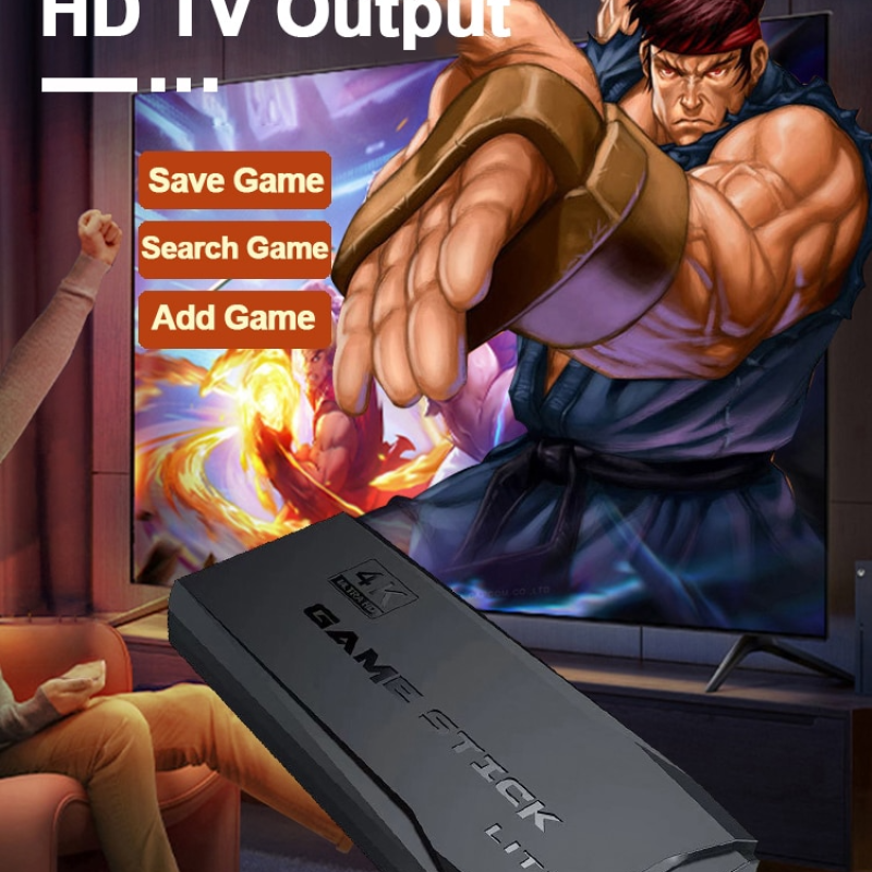 Video Game Console TV HD Game Stick 4K