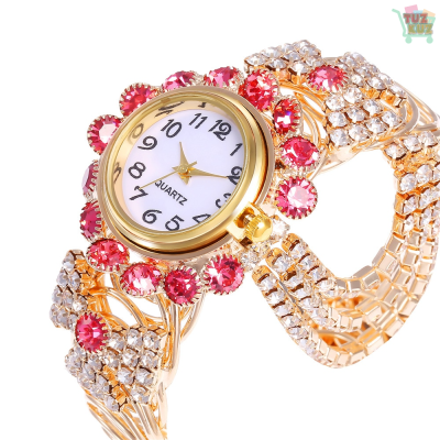 Luxury Rhinestone Bracelet Watch Women