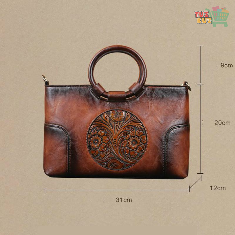 High Quality Leather Women Handbag